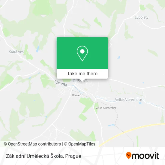 Základní Umělecká Škola map