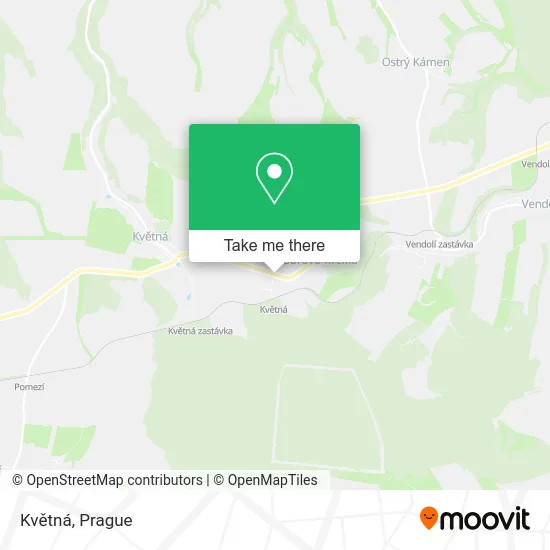 Květná map