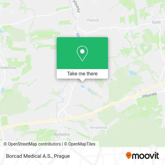 Карта Borcad Medical A.S.