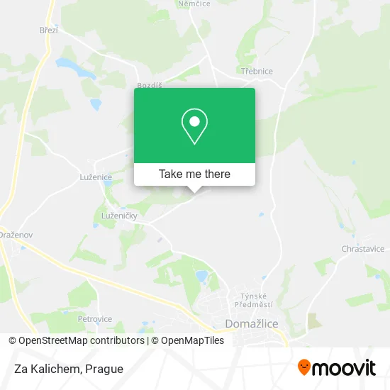 Карта Za Kalichem