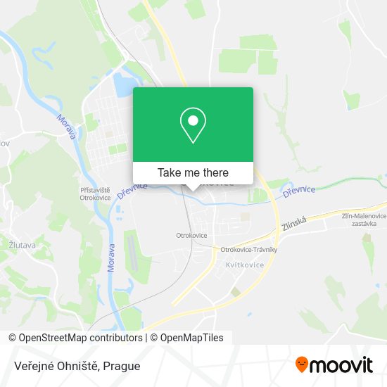 Veřejné Ohniště map