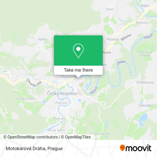 Motokárová Dráha map