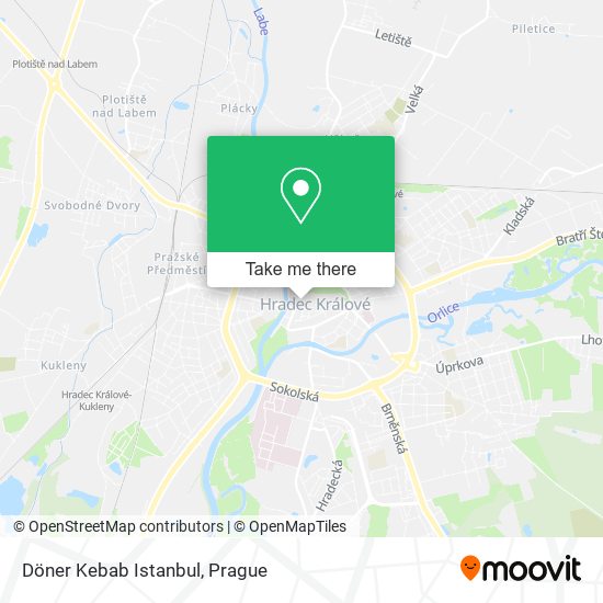 Döner Kebab Istanbul map