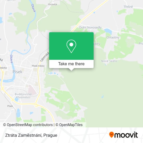 Ztráta Zaměstnání map