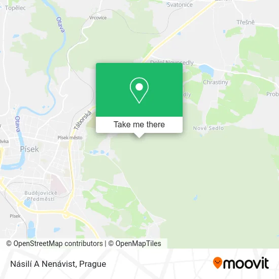 Карта Násilí A Nenávist