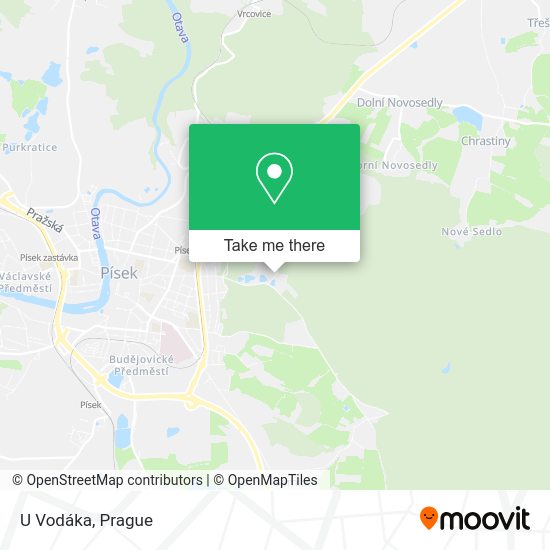 Карта U Vodáka