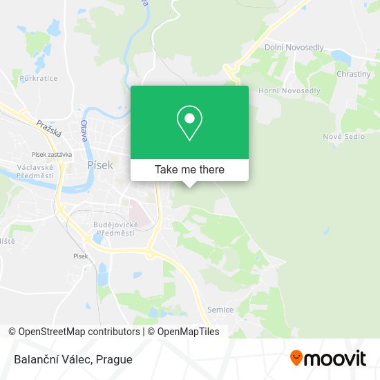Balanční Válec map