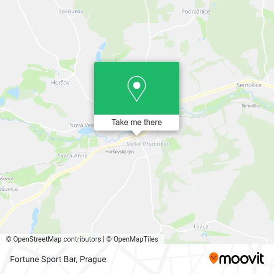 Карта Fortune Sport Bar