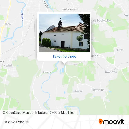 Карта Vidov