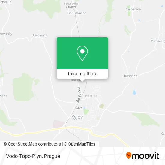 Карта Vodo-Topo-Plyn