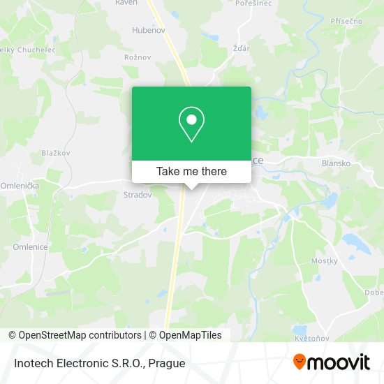 Inotech Electronic S.R.O. map