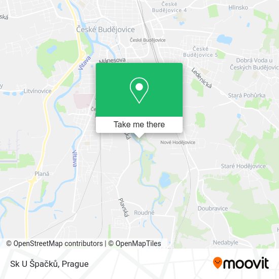 Sk U Špačků map