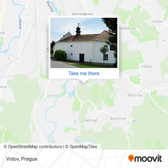 Карта Vidov