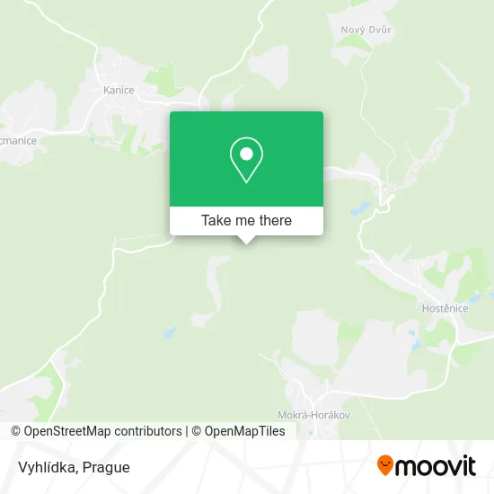 Карта Vyhlídka