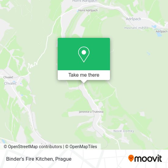 Карта Binder's Fire Kitchen