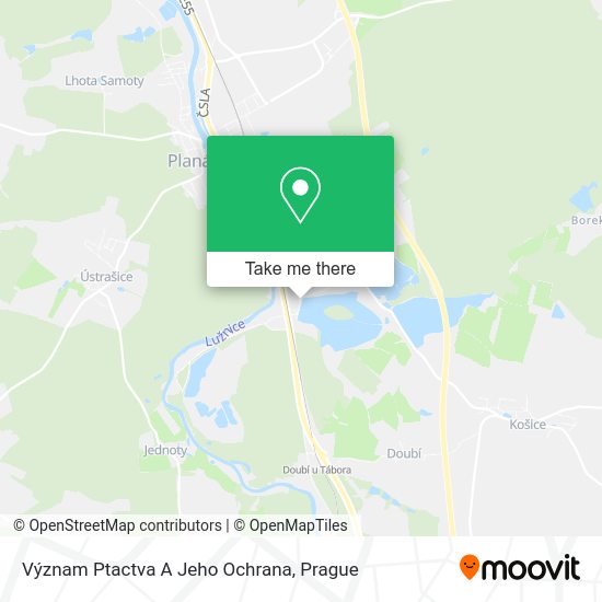 Význam Ptactva A Jeho Ochrana map