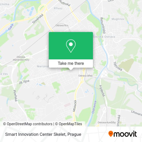 Smart Innovation Center Skelet map