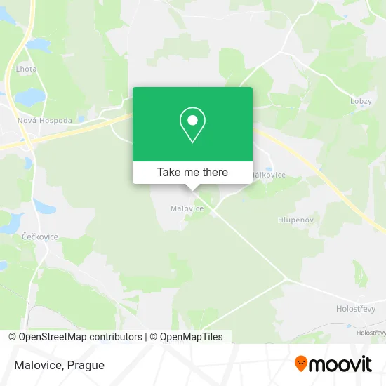 Карта Malovice