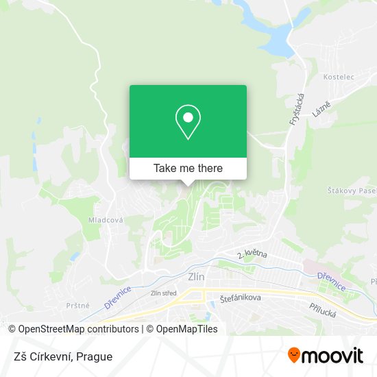 Zš Církevní map