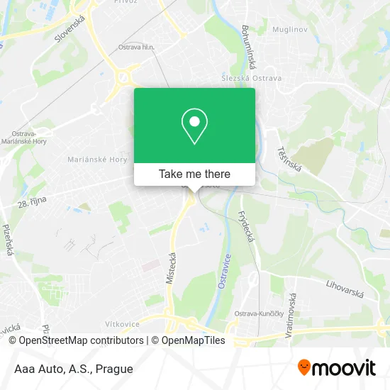 Карта Aaa Auto, A.S.