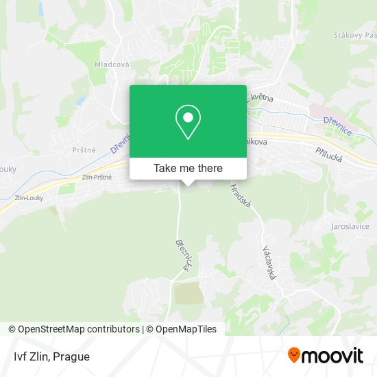 Ivf Zlin map