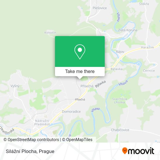 Silážní Plocha map