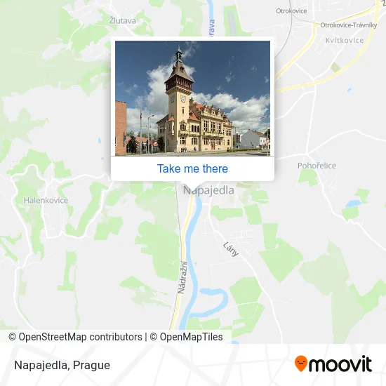 Карта Napajedla