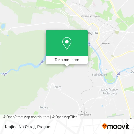 Карта Krajina Na Okraji