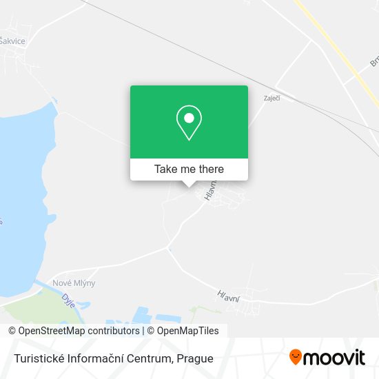 Turistické Informační Centrum map
