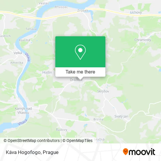 Карта Káva Hogofogo