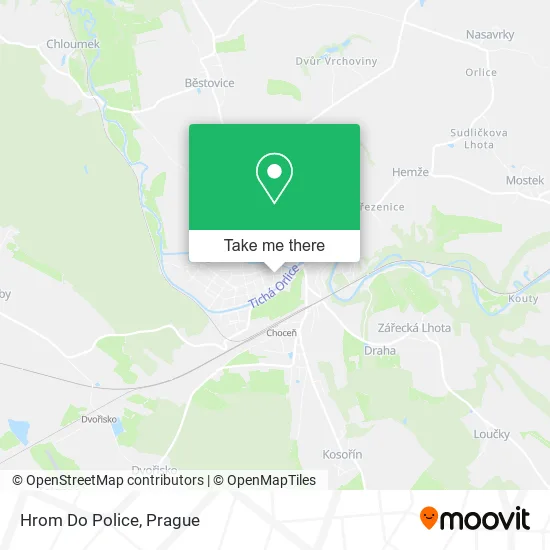 Карта Hrom Do Police