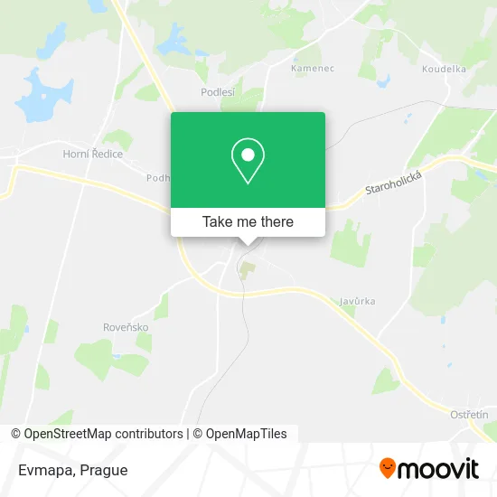 Карта Evmapa