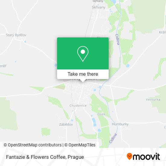 Fantazie & Flowers Coffee map