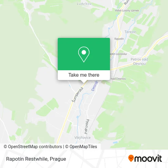 Карта Rapotín Restwhile