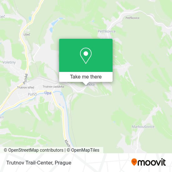 Карта Trutnov Trail-Center