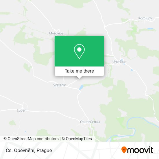Čs. Opevnění map