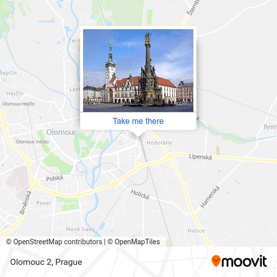 Olomouc 2 map