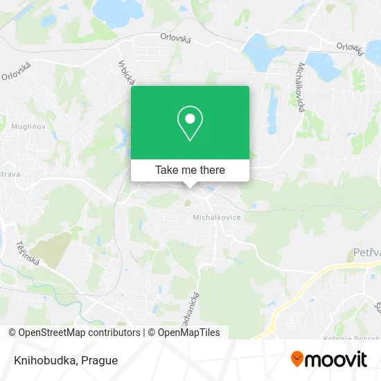 Карта Knihobudka