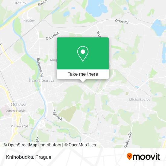 Карта Knihobudka