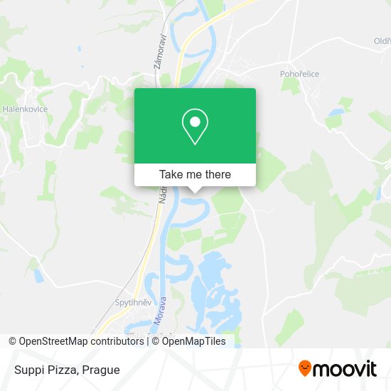 Suppi Pizza map