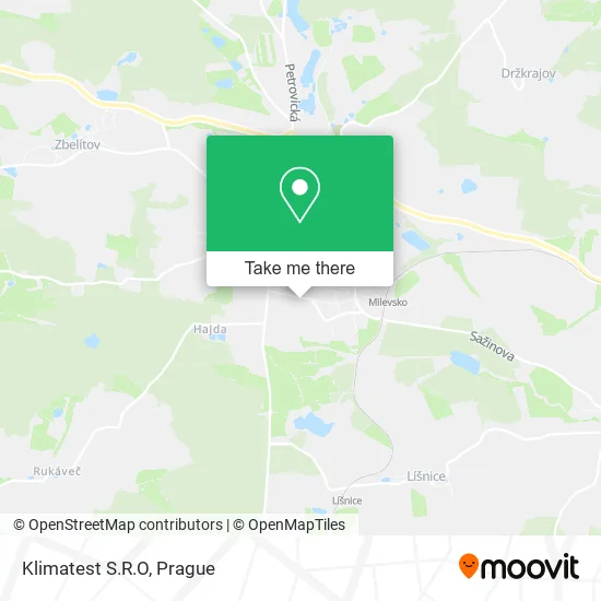 Карта Klimatest S.R.O
