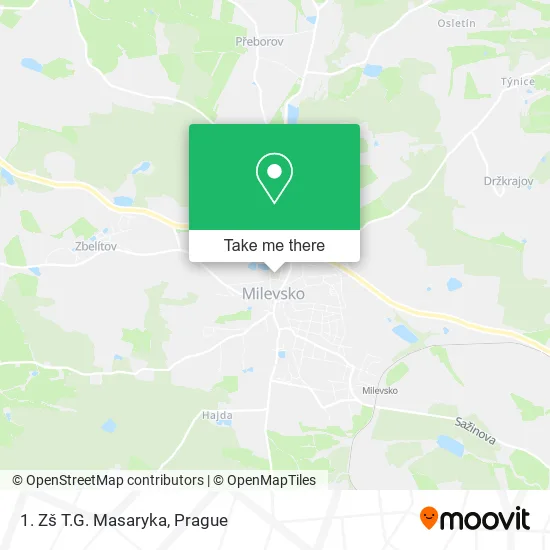 Карта 1. Zš T.G. Masaryka
