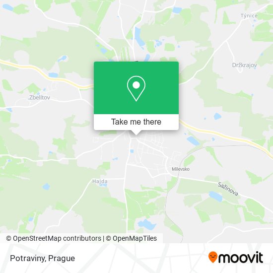 Карта Potraviny