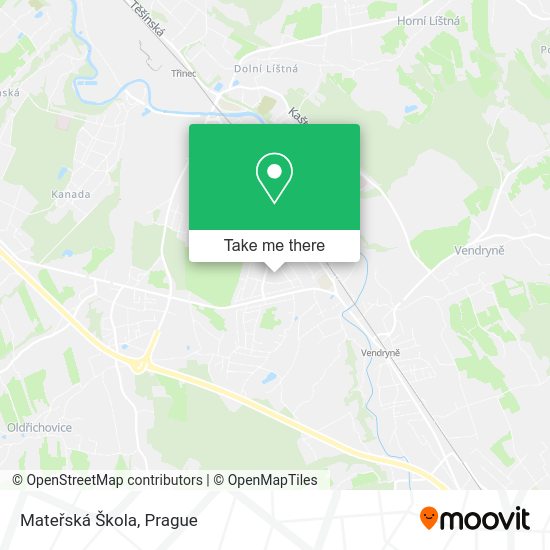 Mateřská Škola map