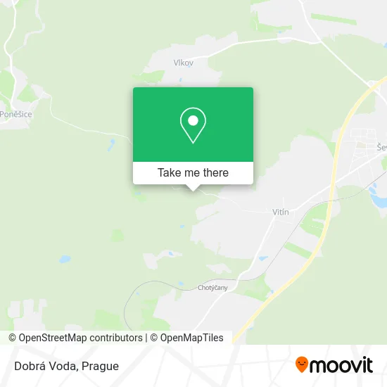 Карта Dobrá Voda