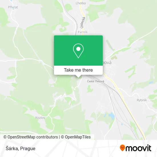 Карта Šárka