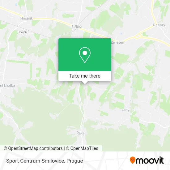 Карта Sport Centrum Smilovice