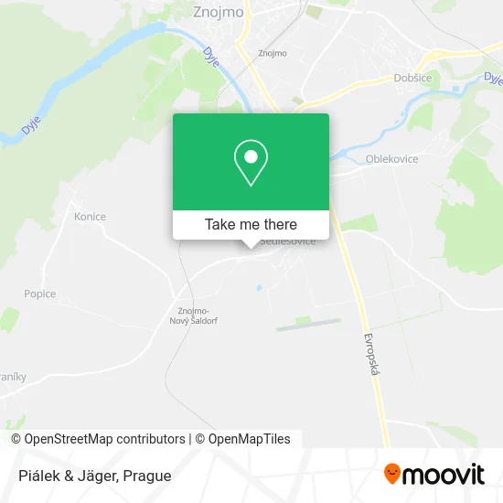 Карта Piálek & Jäger