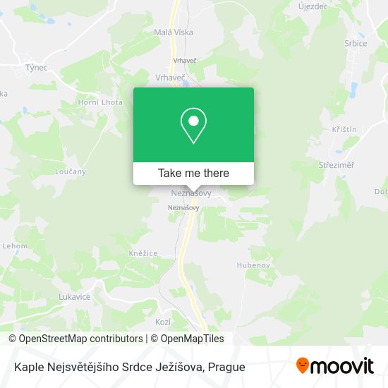 Kaple Nejsvětějšího Srdce Ježíšova map