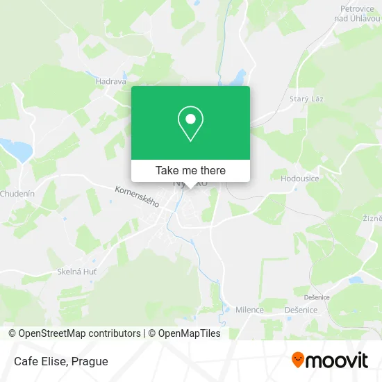 Карта Cafe Elise